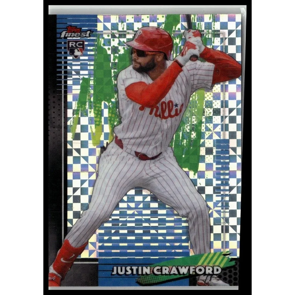 2026 Finest Justin Crawford Geometric Refractors RC